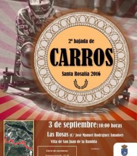 La recuperación de las tradicionales carreras de carros de madera este sábado en Las Rosas. · foto 1