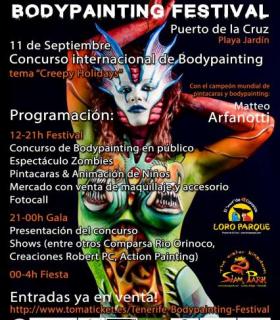 El primer festival de bodypainting de Tenerife llega al Puerto de La Cruz. · foto 1