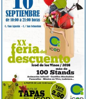 Icod de los Vinos celebra la XX Feria del Descuento del municipio. · foto 1