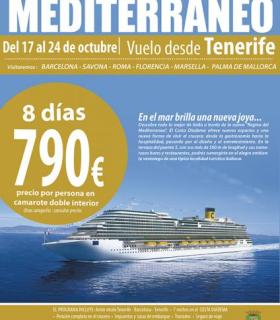 Medio centenar de vecinos araferos disfrutarán de un crucero por el Mediterráneo. · foto 1