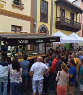 Éxisto en las Primeras Jornadas Vegetarianas en La Guancha. · foto 5