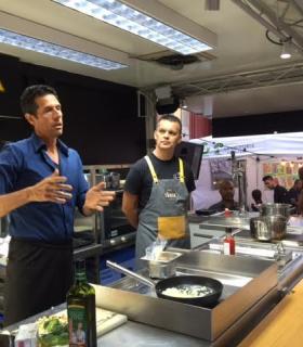 Éxisto en las Primeras Jornadas Vegetarianas en La Guancha. · foto 1