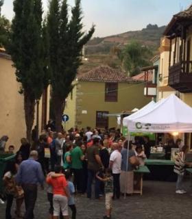 Éxisto en las Primeras Jornadas Vegetarianas en La Guancha. · foto 3