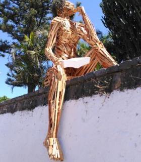 El artista Luigi Stinga se estrena en El Sauzal. · foto 1
