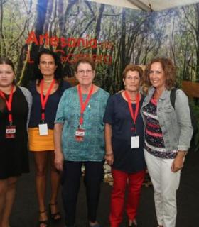 La artesanía gomera presente en la XVIII Feria de Artesanía de Lanzarote. · foto 1