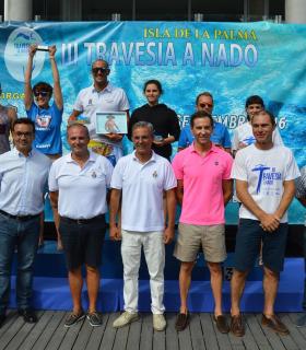 Celebrada la tercera edición deportiva de la travesía a nado Isla de La Palma. · foto 6