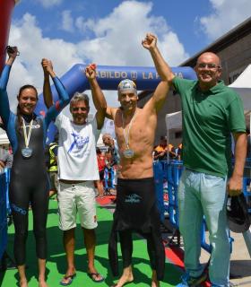 Celebrada la tercera edición deportiva de la travesía a nado Isla de La Palma. · foto 2