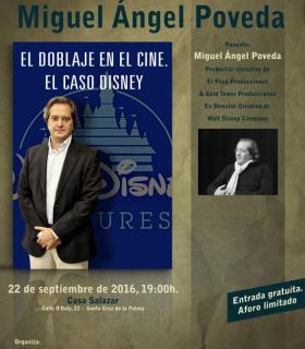 El productor Miguel Ángel Poveda expondrá este jueves su experiencia en Walt Disney en los Diálogos de Cine de La Film Commission. · foto 1