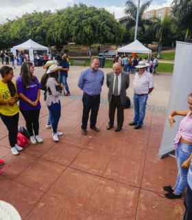 El Ayuntamiento de Las Palmas de Gran Canaria invita a 200 alumnos de Secundaria a vivir la experiencia de las personas con discapacidad. · foto 5