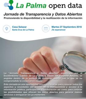 El Cabildo de La Palma celebra una jornada sobre transparencia en la gestión y el fomento del uso de los datos públicos. · foto 2