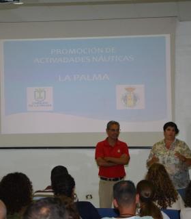 El Cabildo de La Palma y el Real Nuevo Club Náutico comienzan el plan de actividades post veraniegas de la Escuela Insular de Vela. · foto 3
