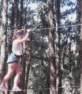 22 jóvenes de Antigua disfrutan un viaje a Tenerife. · foto 2