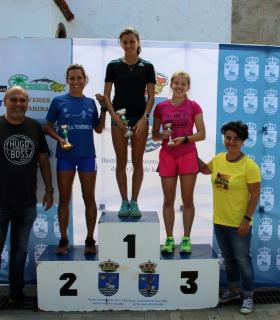 Nunu Michaela y Samuel Chávez ganan la Milla del Fuego. · foto 2