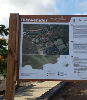 El parque de las Eras renueva los paneles informativos de sus principales hitos etnográficos. · foto 2
