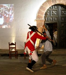 Antigua acoge la representación histórica de Las Batallas del Cuchillete y Tamasite. · foto 2