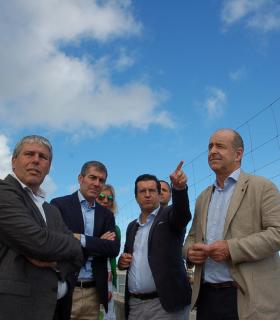 El presidente de Canarias se compromete a incluir las pasarelas peatonales de la IV Fase de la Circunvalación contempladas en el proyecto original. · foto 9