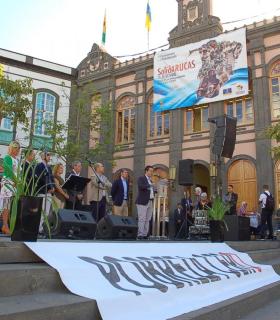 El presidente de Canarias se compromete a incluir las pasarelas peatonales de la IV Fase de la Circunvalación contempladas en el proyecto original. · foto 6