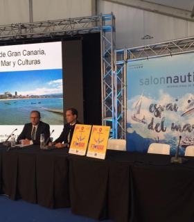 Las Palmas de Gran Canaria muestra su modelo de Ciudad de Mar en el Salón Náutico de Barcelona. · foto 2