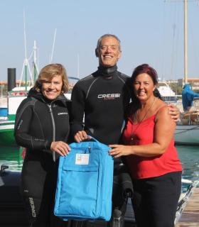 La revista Tauchen promociona en Europa los fondos marinos de Caleta de Fuste. · foto 1