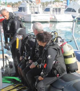 La revista Tauchen promociona en Europa los fondos marinos de Caleta de Fuste. · foto 3