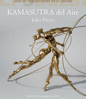 El escultor Julio Nieto trae la colección “Kamasutra del Aire” a la sala de exposiciones de El Sauzal. · foto 1