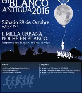 Una nueva edición de la Milla Urbana se celebra durante la Noche en Blanco de Antigua. · foto 1
