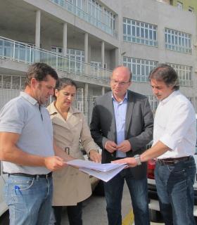 Cabildo y ayuntamiento avanzan en las obras del Centro de Día y Residencia de Mayores de San Andrés y Sauces. · foto 1