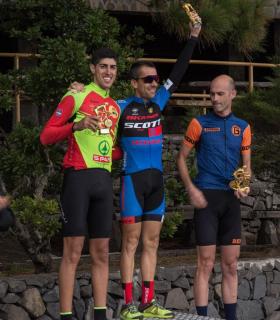 Juan Mesa Pérez vencedor de la primera cronoescalada de San Sebastián de La Gomera. · foto 1