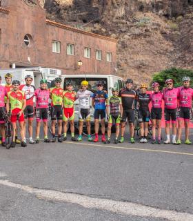 Juan Mesa Pérez vencedor de la primera cronoescalada de San Sebastián de La Gomera. · foto 2