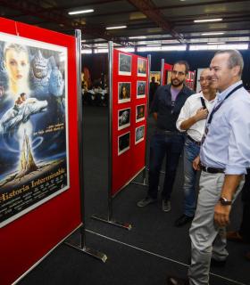 El Alcalde Hidalgo valora el Festival Manga y la Cómic Can como uno de los eventos más importantes de la capital grancanaria al ser capaz de atraer a 20.000 asistentes. · foto 5