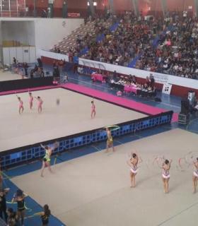 Gran derroche de originalidad y deportividad en el Campeonato de Canarias de Gimnasia Rítmica en Granadilla · foto 2