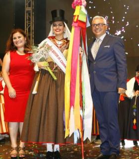 María Nazaret García, Primera Romera Mayor de Canarias. · foto 1