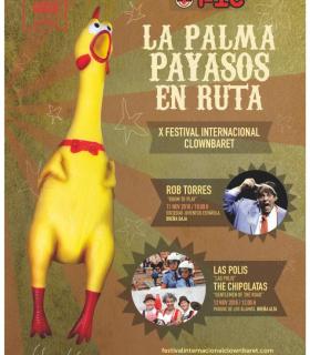 La actuación del popular actor Rob Torres abre hoy el ciclo de Clownbaret Los payasos en ruta en la Isla de La Palma. · foto 1