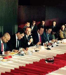 El Alcalde Hidalgo presenta el proyecto Smart City de Las Palmas de Gran Canaria en la Expo World Congress de Barcelona. · foto 1