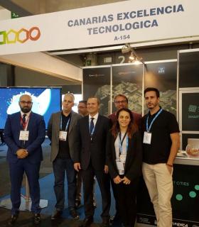 El Alcalde Hidalgo presenta el proyecto Smart City de Las Palmas de Gran Canaria en la Expo World Congress de Barcelona. · foto 5