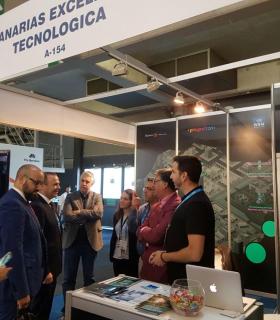 El Alcalde Hidalgo presenta el proyecto Smart City de Las Palmas de Gran Canaria en la Expo World Congress de Barcelona. · foto 7