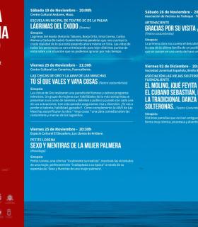 El ciclo Una Isla en escena llevará más de una quincena de representaciones teatrales por los municipios de La Palma. · foto 4