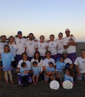 La Playa Grande de Puerto del Carmen se convierte en el epicentro del frisbee europeo. · foto 2
