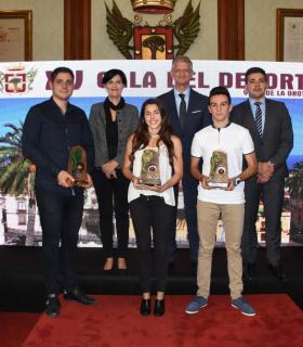 Galardonados los mejores deportistas de la Villa de La Orotava. · foto 1