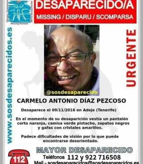 Desaparición de Carmelo Antonio Díaz Pezcoso · foto 1