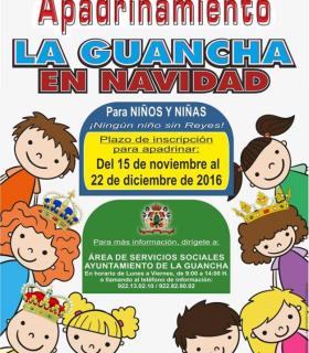 Se buscan padrinos, para llevar la ilusión a todos los hogares guancheros. · foto 1