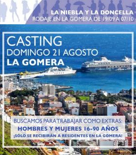 La Gomera acoge el casting para participar en el próximo rodaje de La Niebla y La Doncella. · foto 1