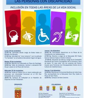 El Cabildo de La Gomera organiza las 2ª Jornadas en Pro de los Derechos de las personas con Discapacidad. · foto 1