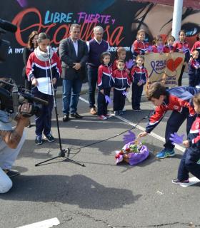 San Cristóbal de La Laguna rinde homenaje a las mujeres víctimas de violencia de género. · foto 1