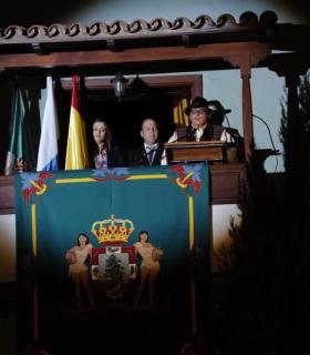 Gran espectáculo en la lectura del Pregón de las Fiestas de La Guancha. · foto 3