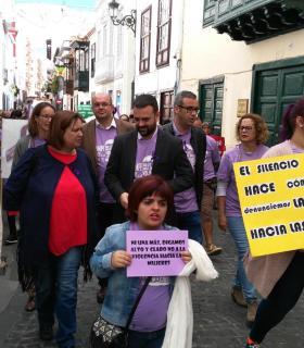 Día contra la violencia de género en Santa Cruz de La Palma · foto 2