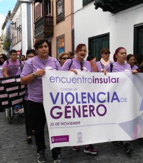 Día contra la violencia de género en Santa Cruz de La Palma · foto 4