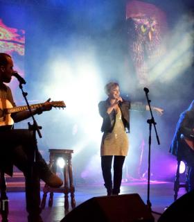 Actuación de Chenoa en Tacoronte, Tenerife. Gala de Arte 2016 · foto 3