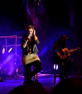 Actuación de Chenoa en Tacoronte, Tenerife. Gala de Arte 2016 · foto 32