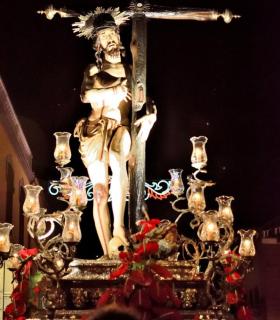 Procesión del sábado noche del Santísimo Cristo de los Dolores. 24 de Septiembre de 2016 · foto 19